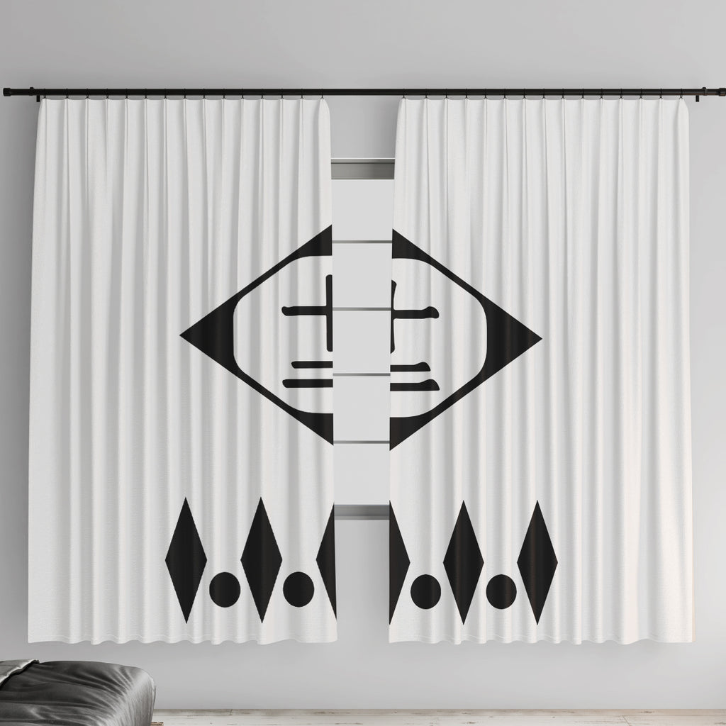 Twelfth Division Gotei 13 Window Curtain