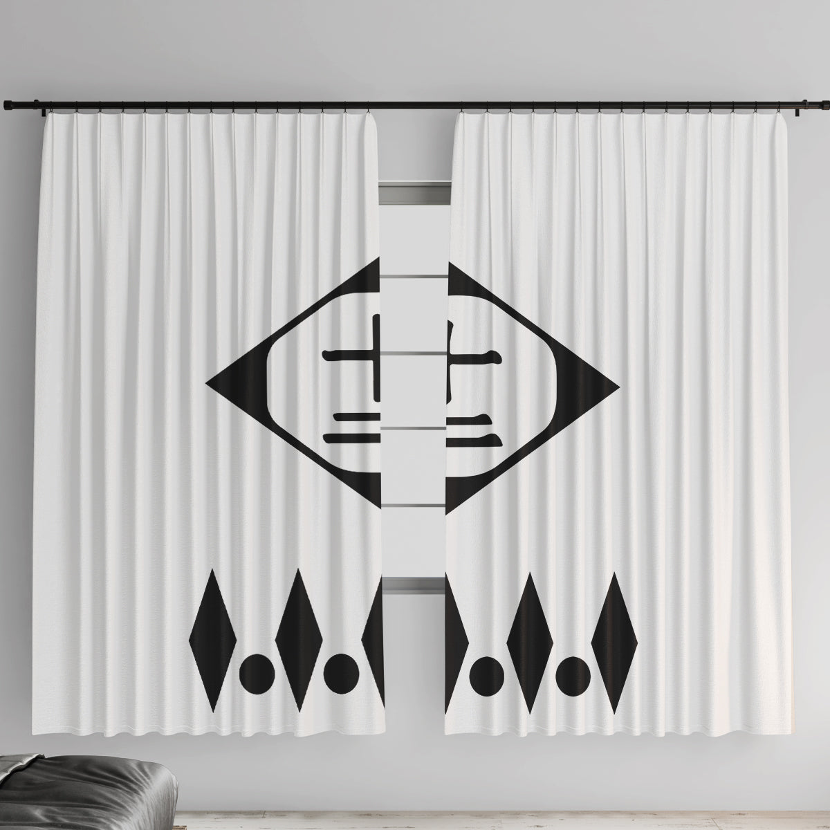 Twelfth Division Gotei 13 Window Curtain