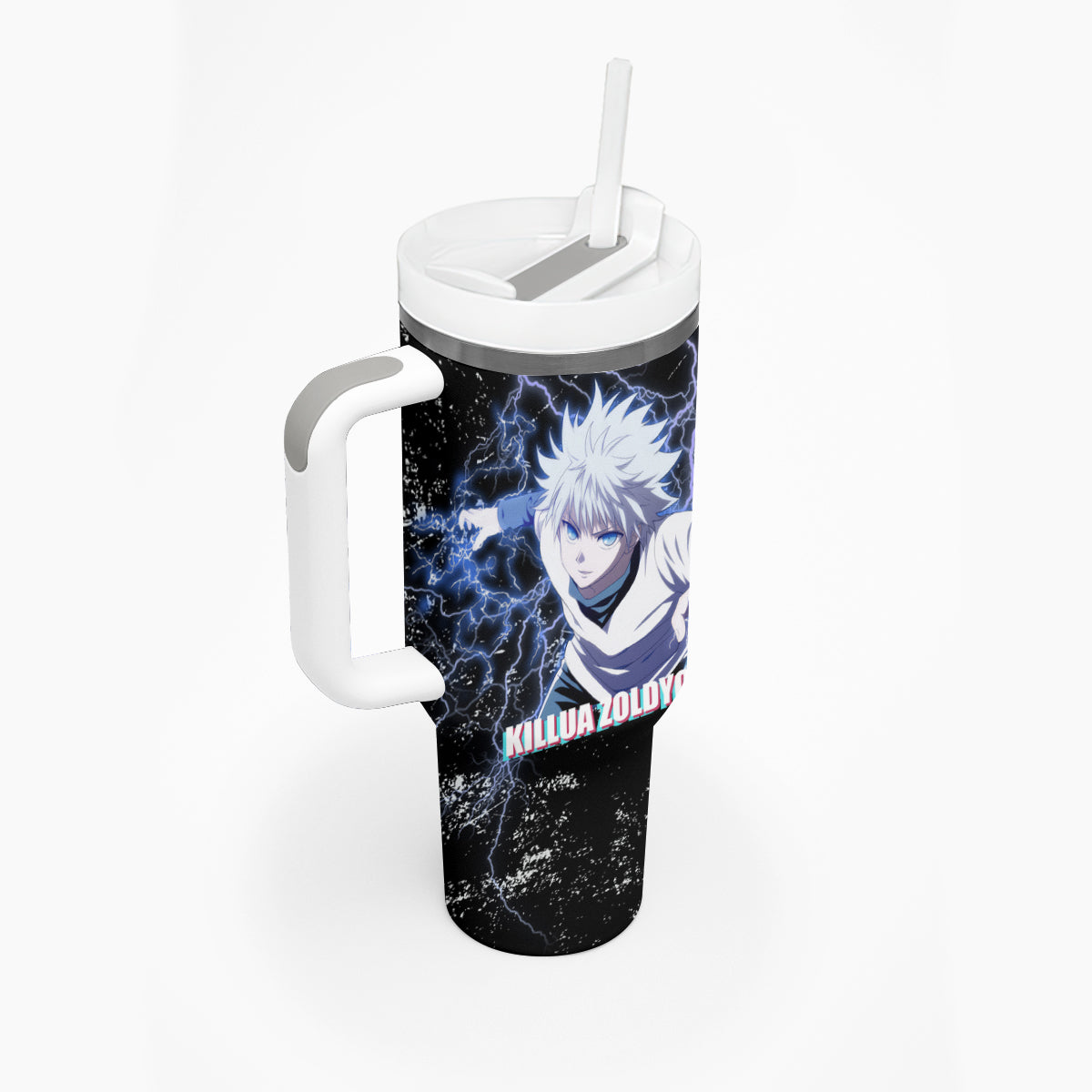 Killua Zoldyck Tumbler With Handle