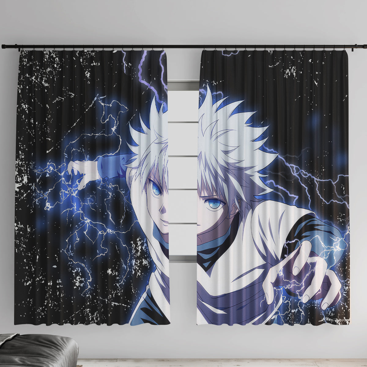 Killua Zoldyck Window Curtain
