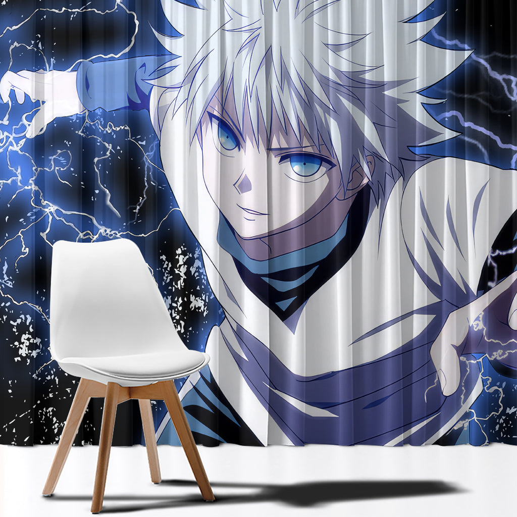 Killua Zoldyck Window Curtain