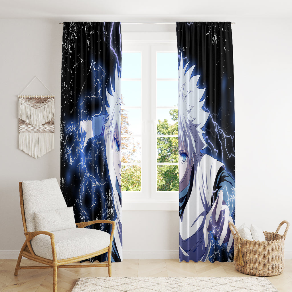 Killua Zoldyck Window Curtain