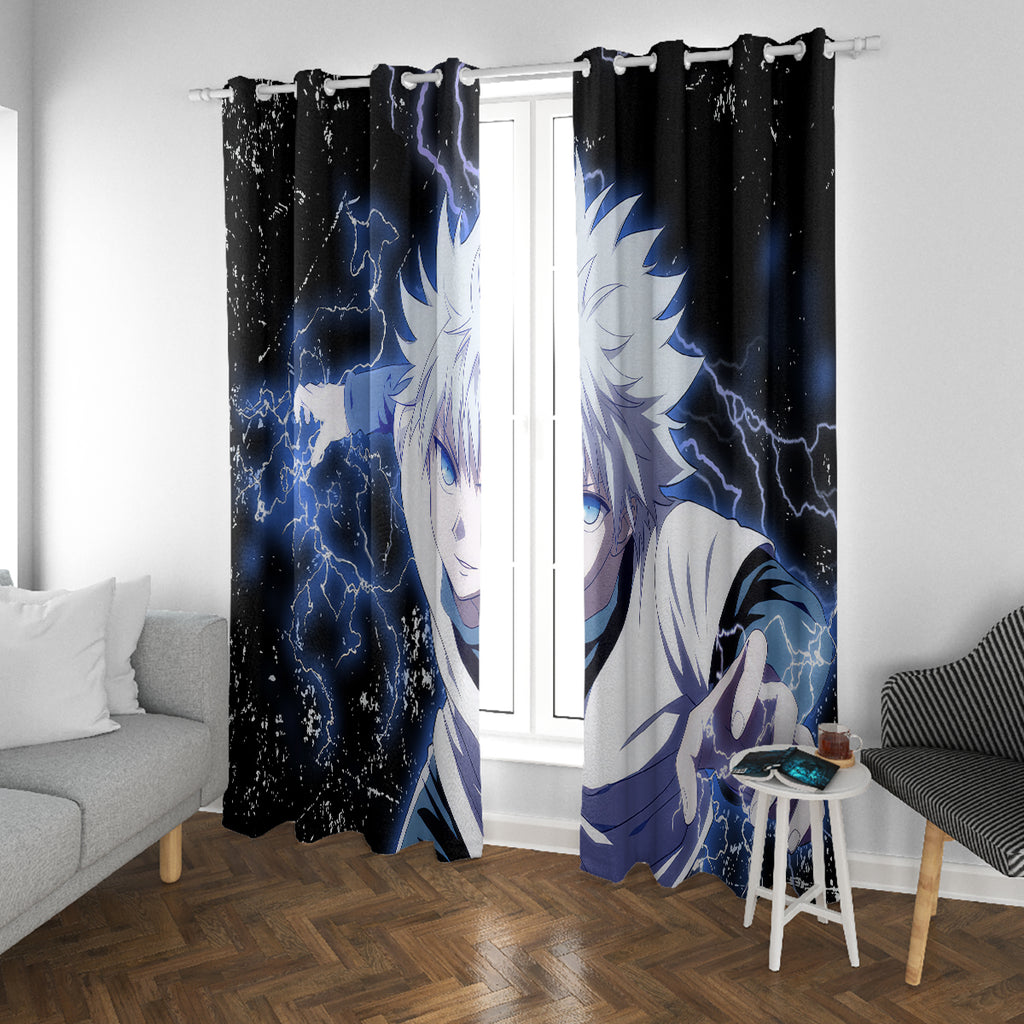 Killua Zoldyck Window Curtain