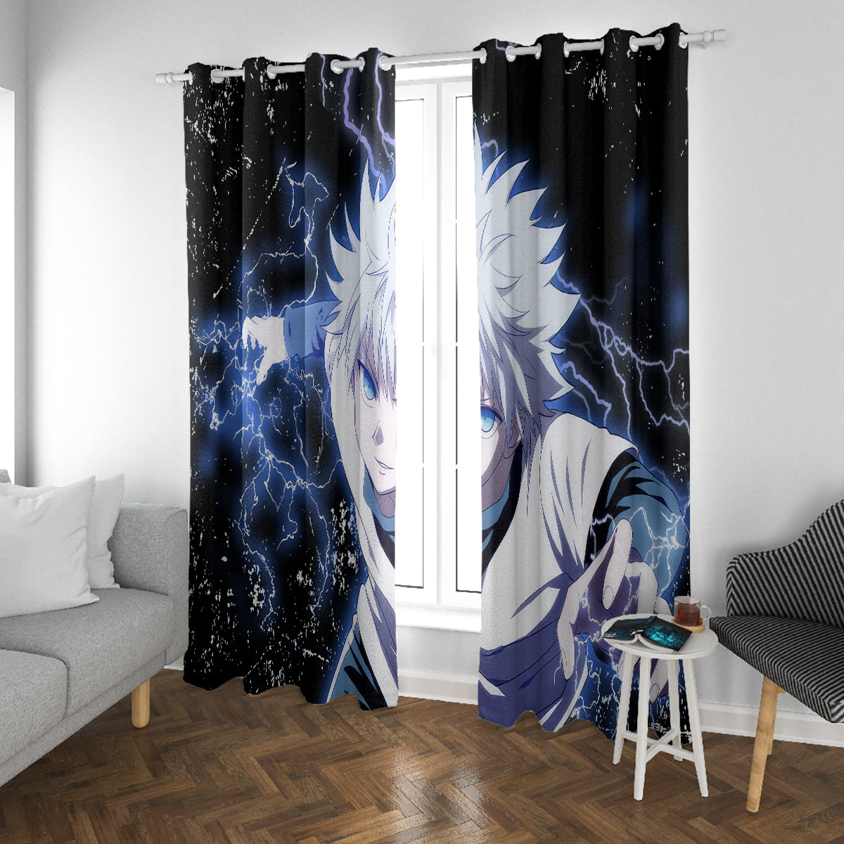 Killua Zoldyck Window Curtain