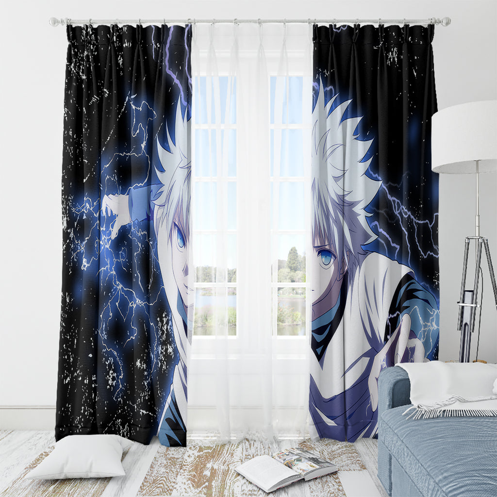 Killua Zoldyck Window Curtain