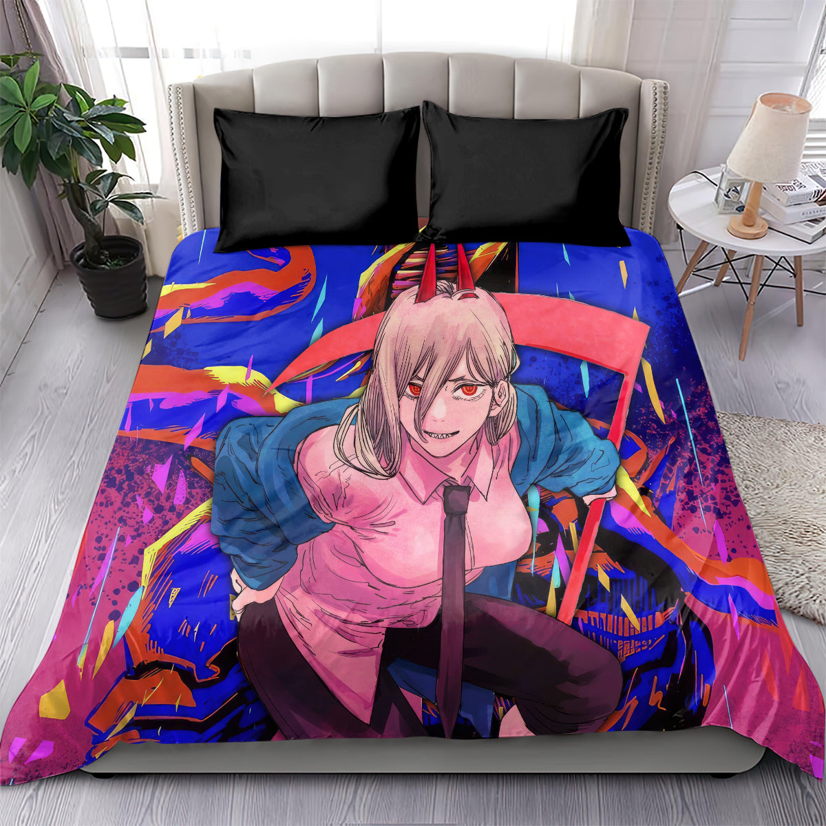 Power Chansaw Man Bedding Set