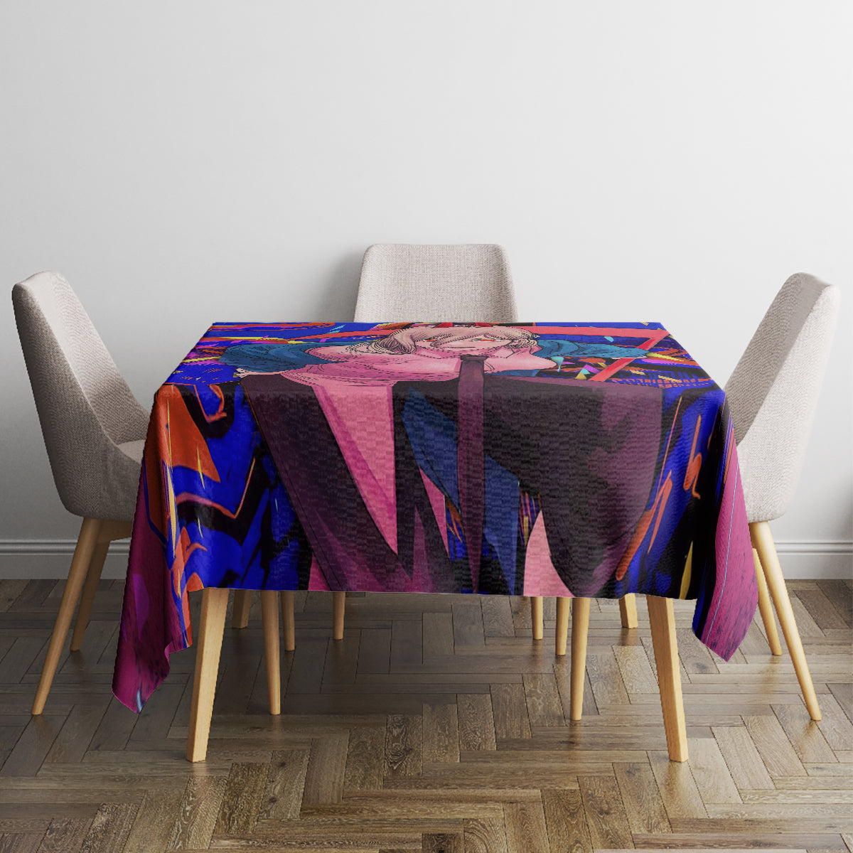 Power Chansaw Man Tablecloth