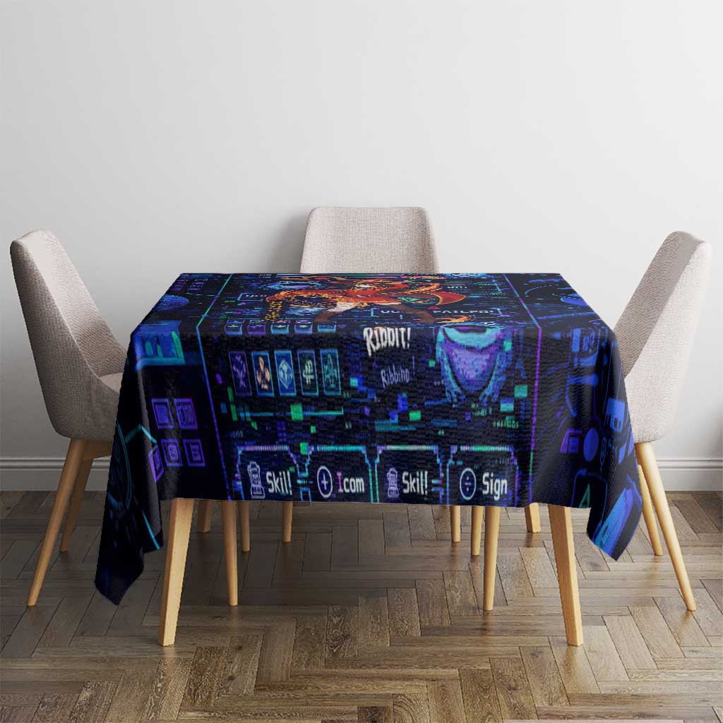 Megumin Crimson Demon Tablecloth Retro Anime RPG Interface Style