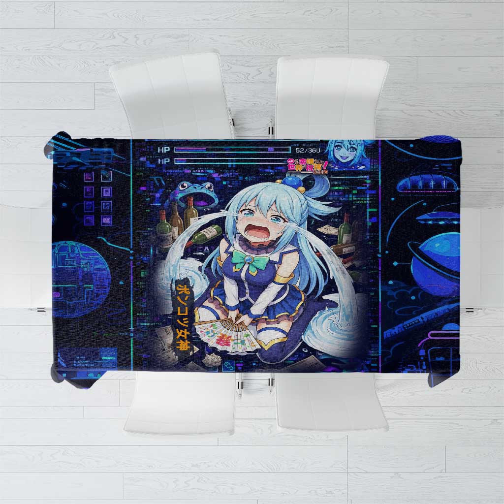 Aqua Axis Order High Priestess Tablecloth Retro Anime RPG Interface Style