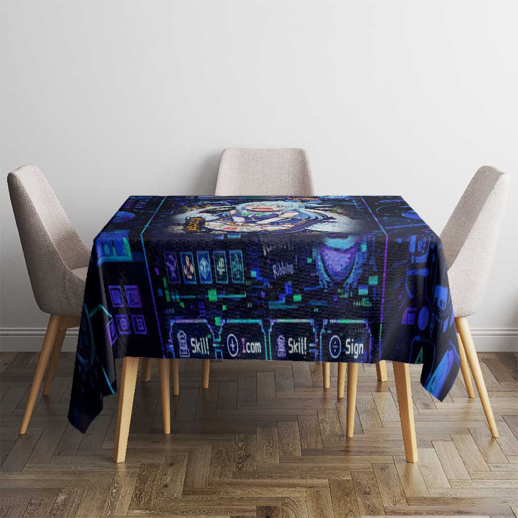 Aqua Axis Order High Priestess Tablecloth Retro Anime RPG Interface Style