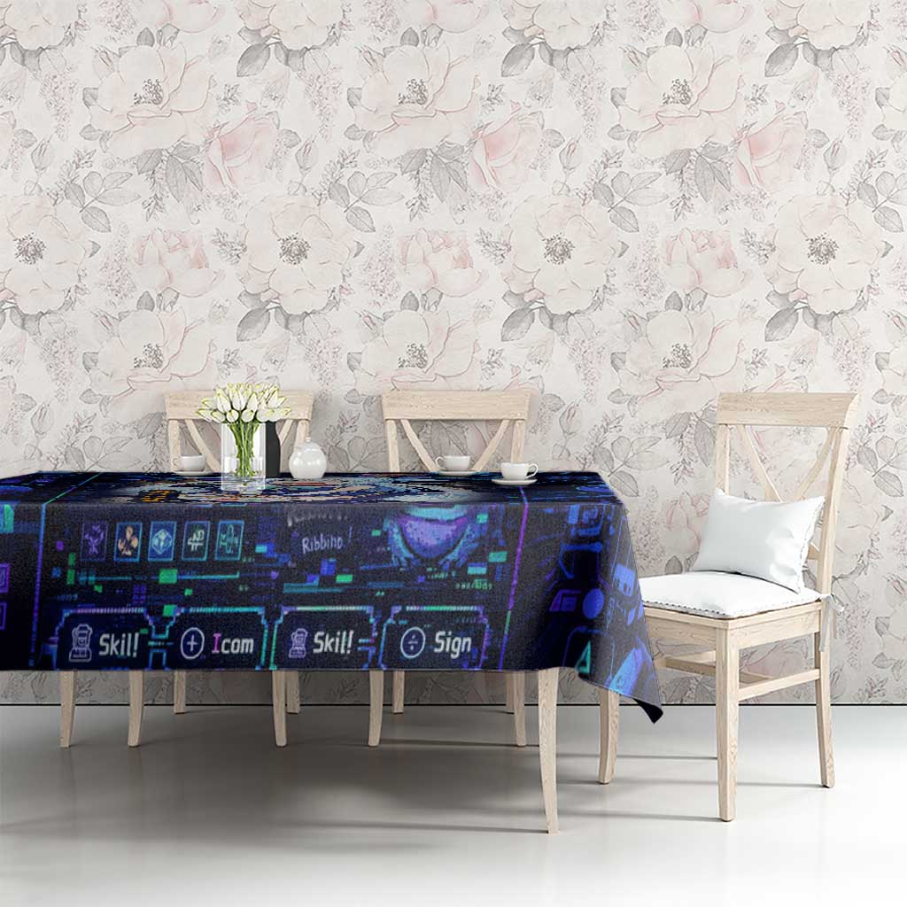 Aqua Axis Order High Priestess Tablecloth Retro Anime RPG Interface Style
