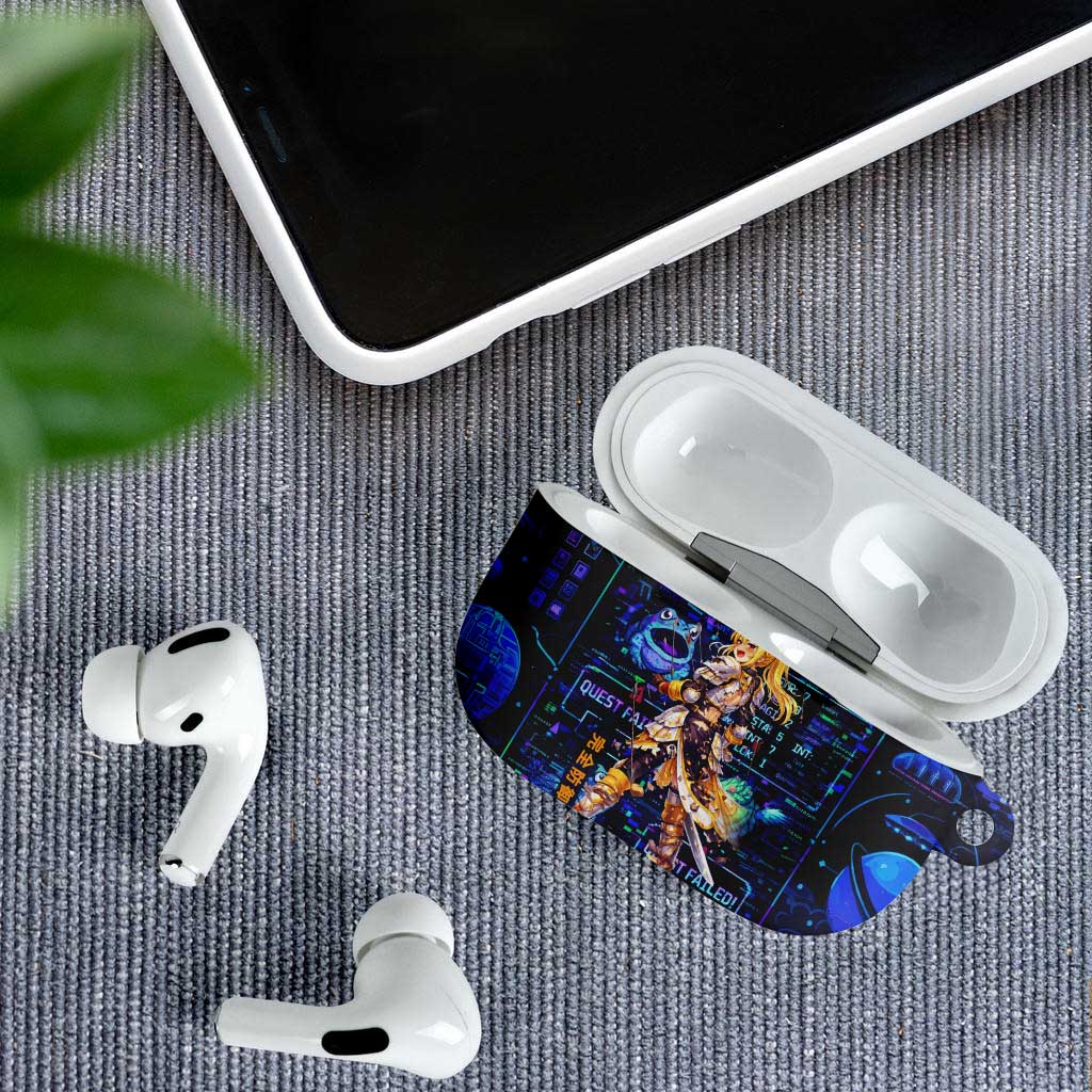 Darkness Lalatina AirPods Case Retro Anime RPG Interface Style