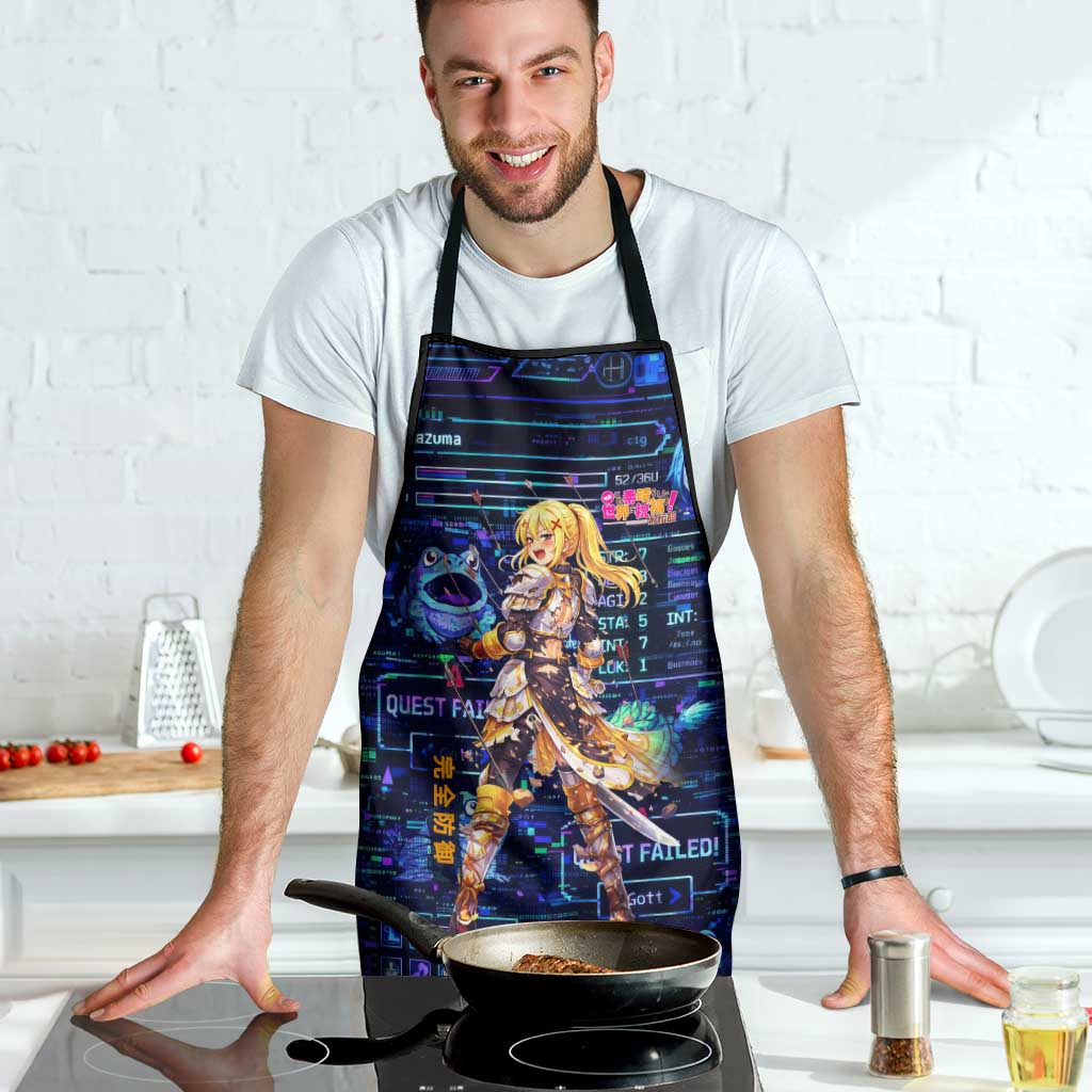 Darkness Lalatina Apron Retro Anime RPG Interface Style