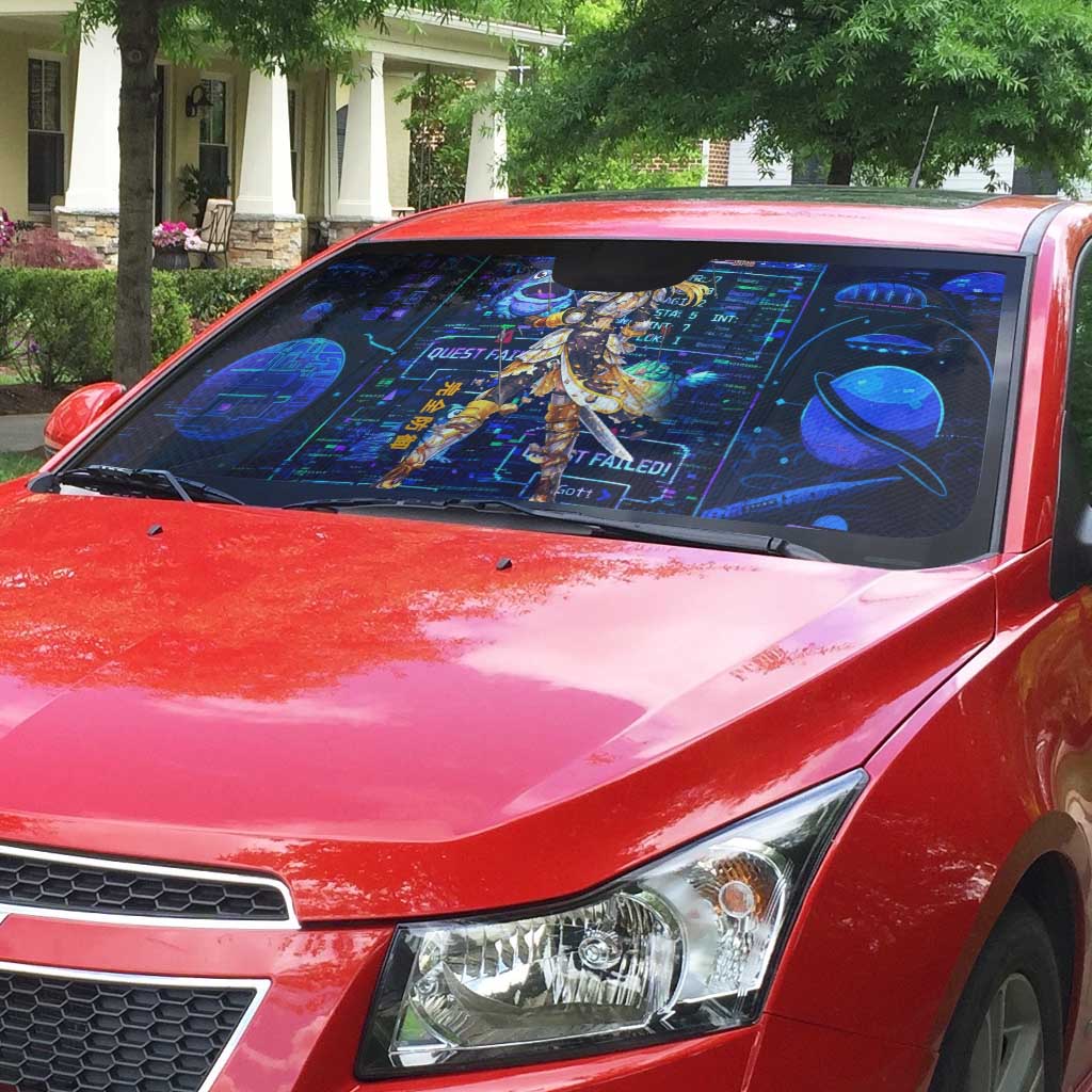 Darkness Lalatina Auto Sun Shade Retro Anime RPG Interface Style