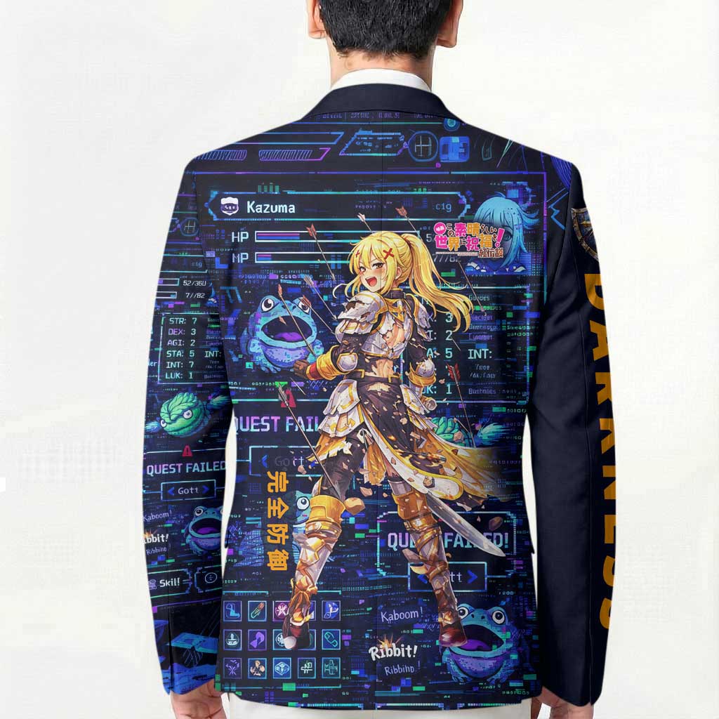 Darkness Lalatina Blazer Retro Anime RPG Interface Style