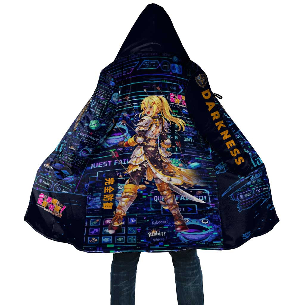 Darkness Lalatina Cloak Retro Anime RPG Interface Style