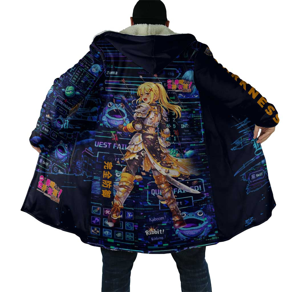 Darkness Lalatina Cloak Retro Anime RPG Interface Style