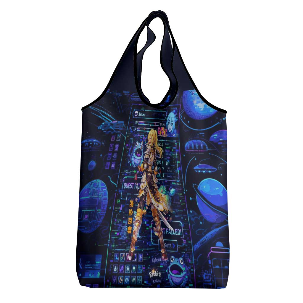 Darkness Lalatina Grocery Bag Retro Anime RPG Interface Style