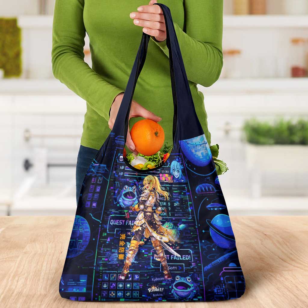 Darkness Lalatina Grocery Bag Retro Anime RPG Interface Style