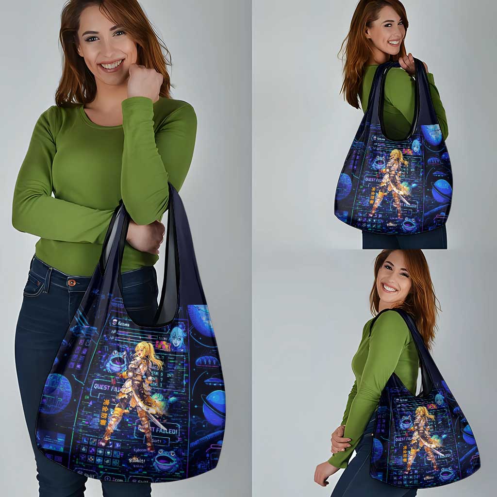 Darkness Lalatina Grocery Bag Retro Anime RPG Interface Style