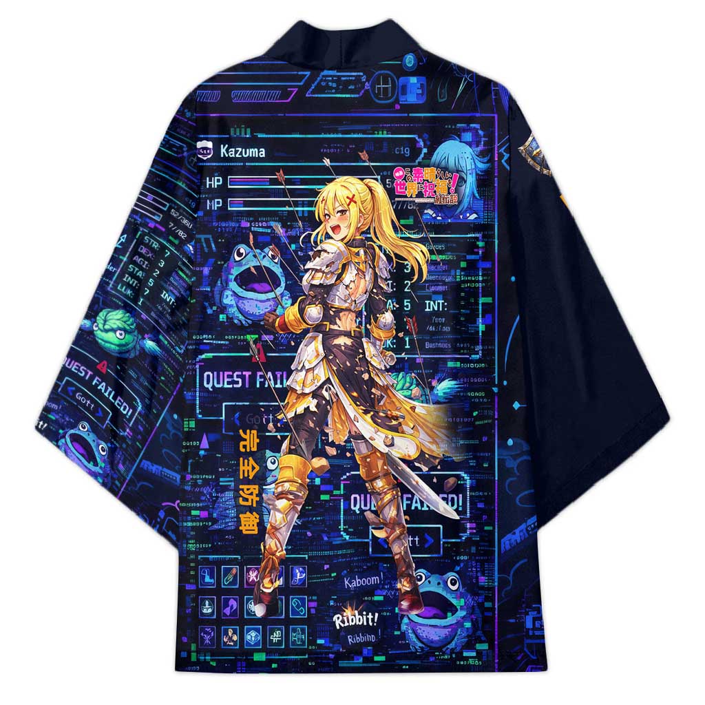 Darkness Lalatina Kimono Retro Anime RPG Interface Style