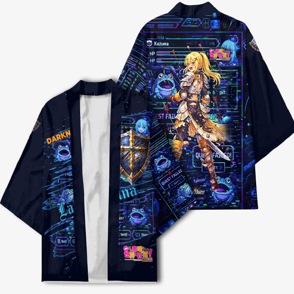 Darkness Lalatina Kimono Retro Anime RPG Interface Style