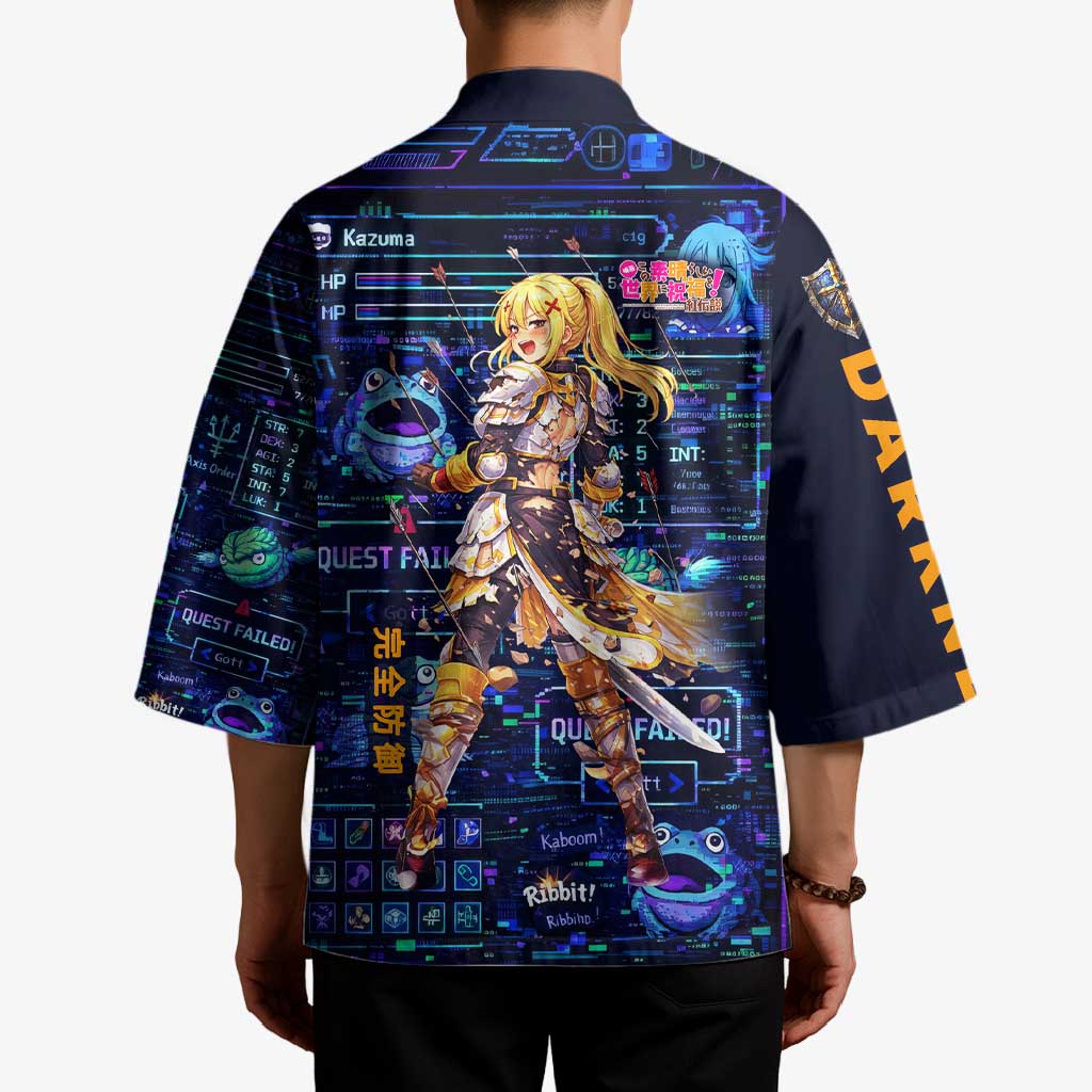 Darkness Lalatina Kimono Retro Anime RPG Interface Style