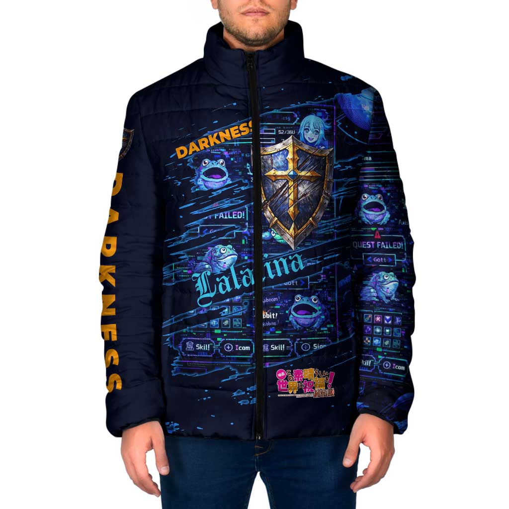 Darkness Lalatina Padded Jacket Retro Anime RPG Interface Style
