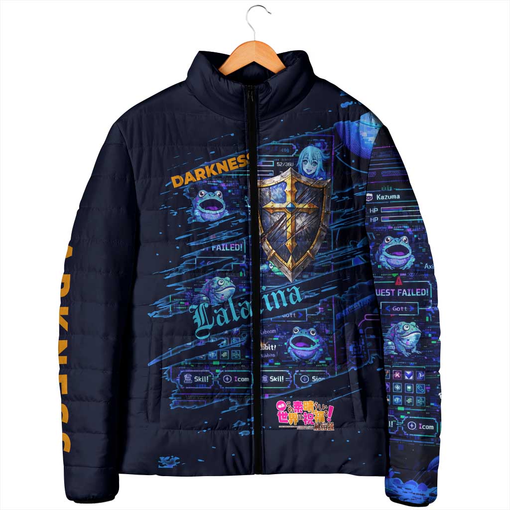 Darkness Lalatina Padded Jacket Retro Anime RPG Interface Style