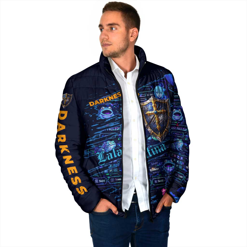 Darkness Lalatina Padded Jacket Retro Anime RPG Interface Style