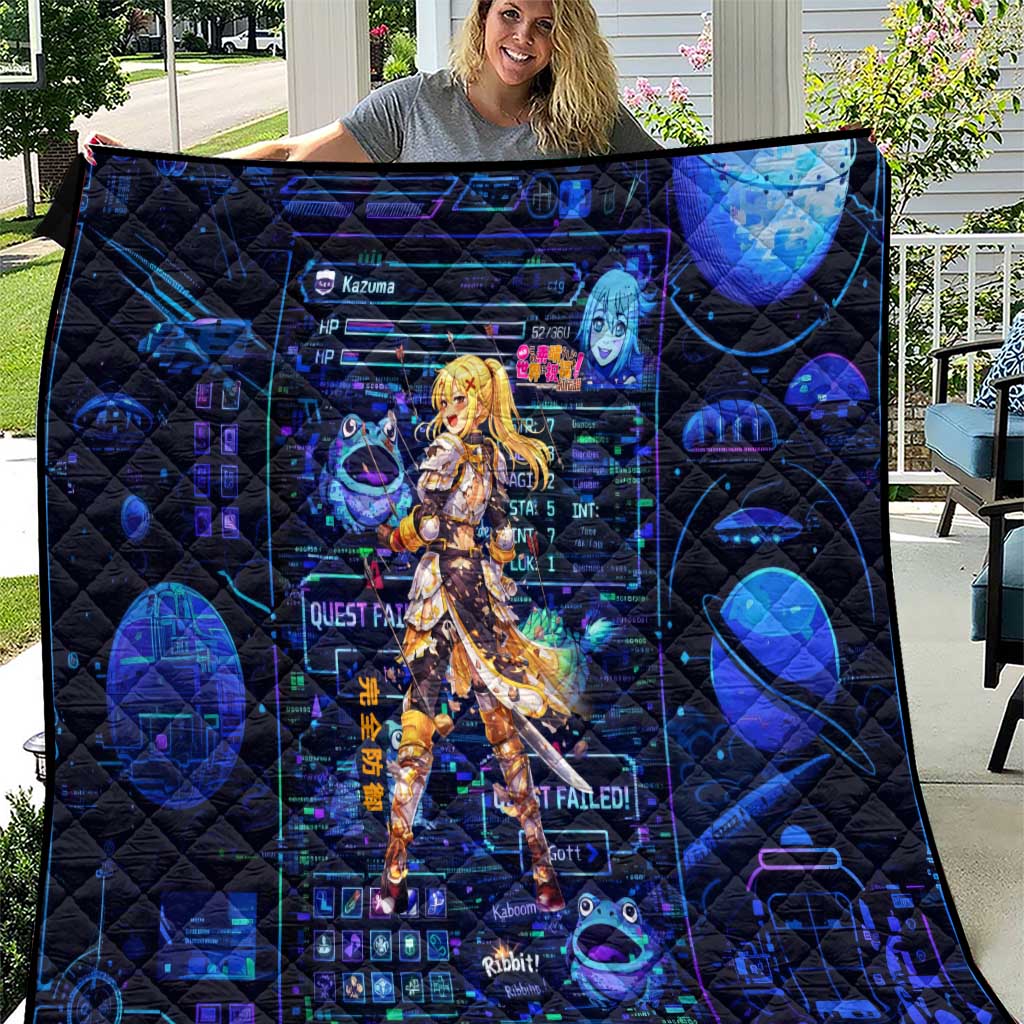 Darkness Lalatina Quilt Retro Anime RPG Interface Style