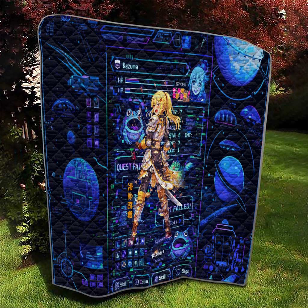 Darkness Lalatina Quilt Retro Anime RPG Interface Style