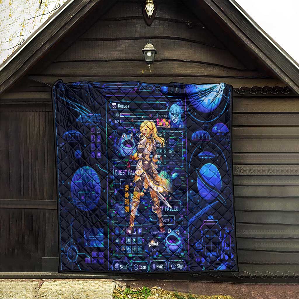 Darkness Lalatina Quilt Retro Anime RPG Interface Style