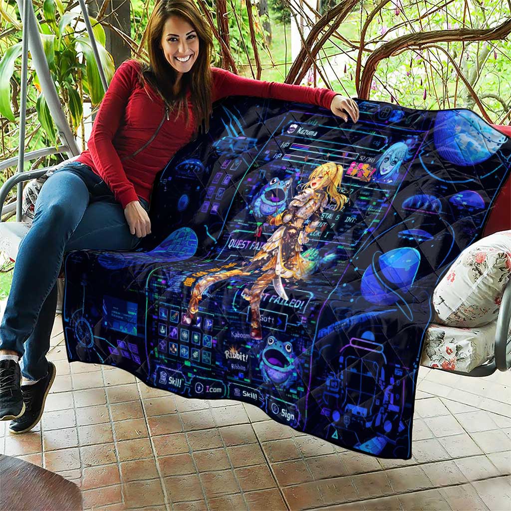 Darkness Lalatina Quilt Retro Anime RPG Interface Style