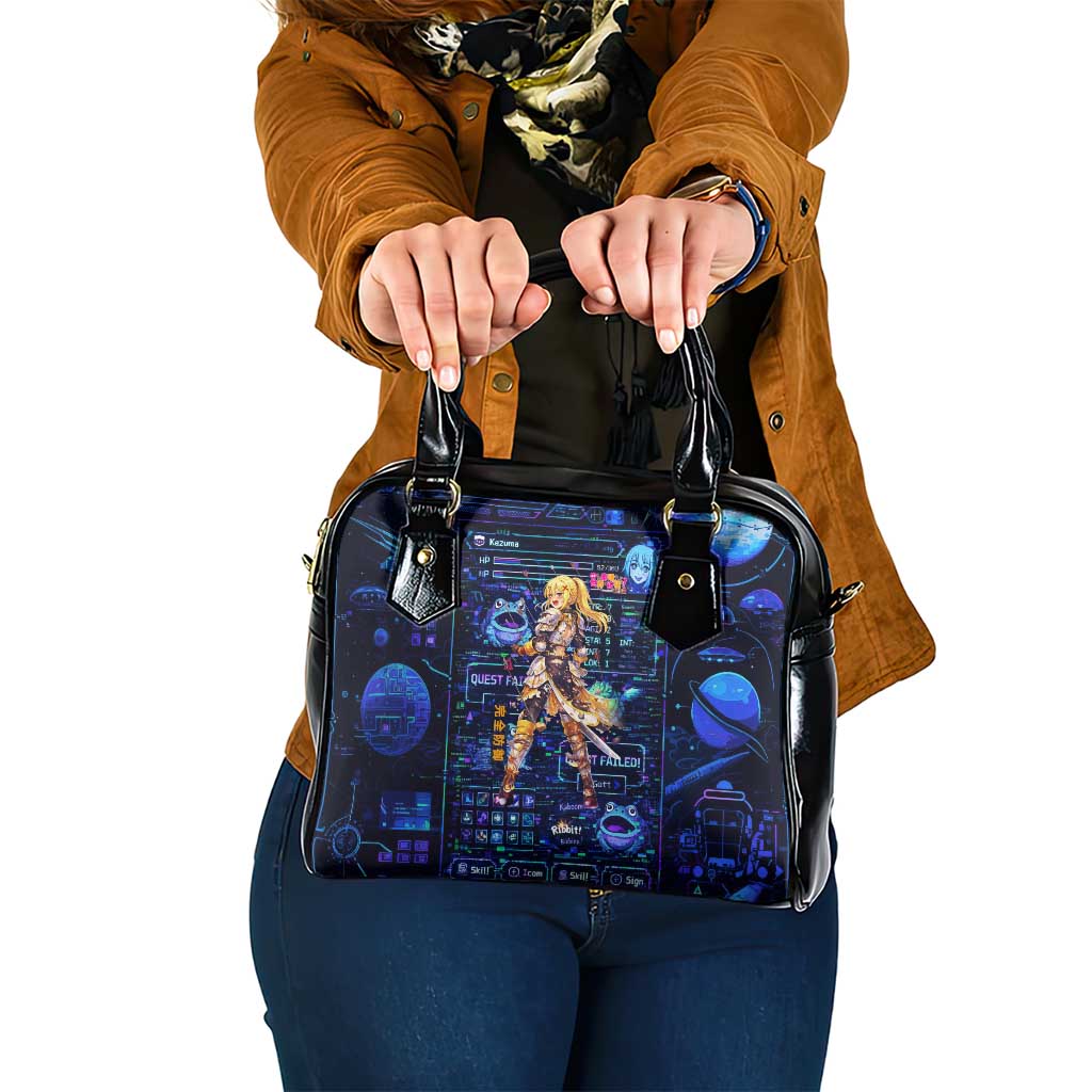 Darkness Lalatina Shoulder Handbag Retro Anime RPG Interface Style