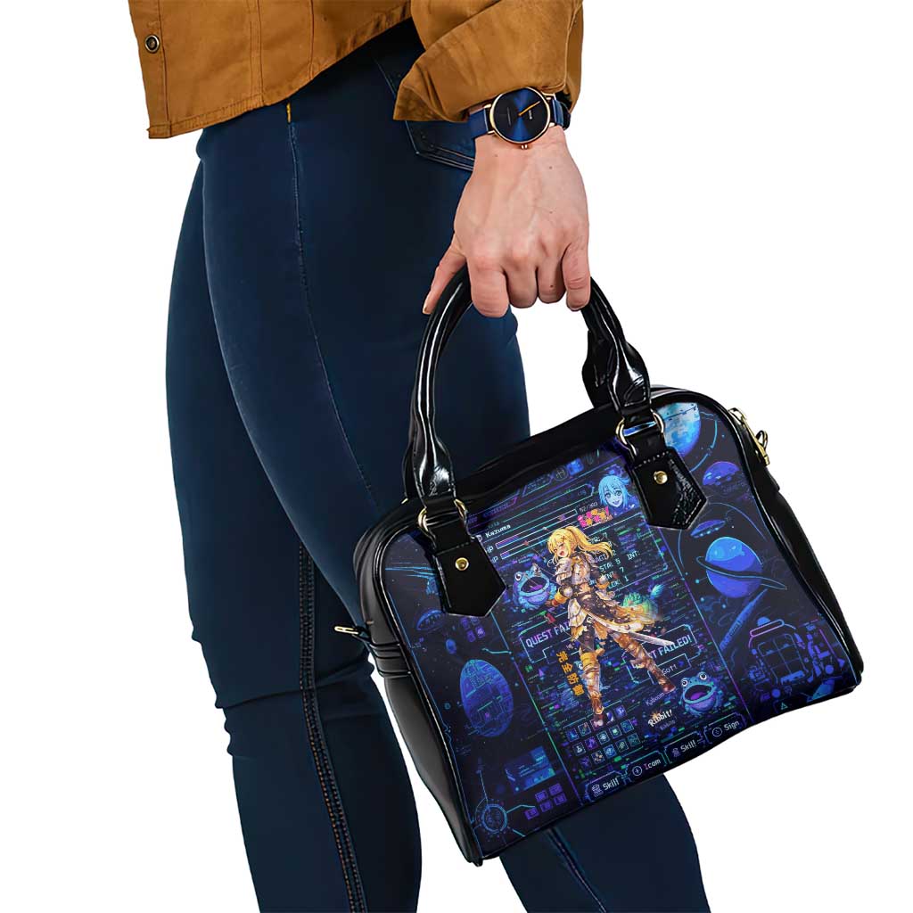 Darkness Lalatina Shoulder Handbag Retro Anime RPG Interface Style