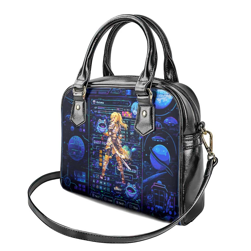 Darkness Lalatina Shoulder Handbag Retro Anime RPG Interface Style