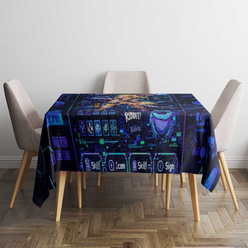 Darkness Lalatina Tablecloth Retro Anime RPG Interface Style