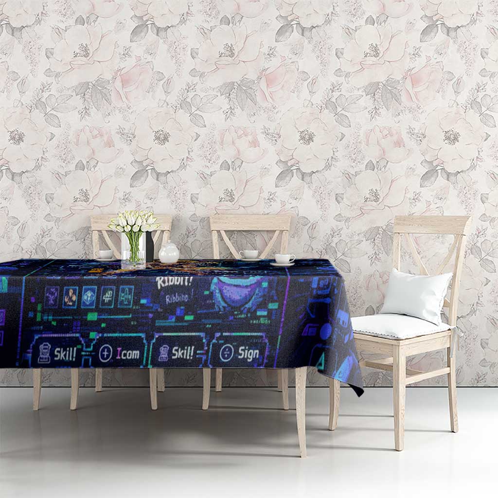 Darkness Lalatina Tablecloth Retro Anime RPG Interface Style