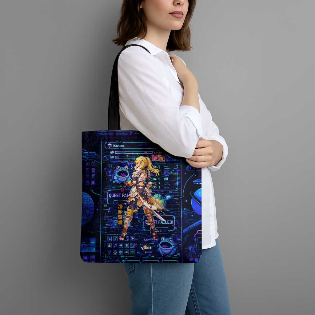 Darkness Lalatina Tote Bag Retro Anime RPG Interface Style