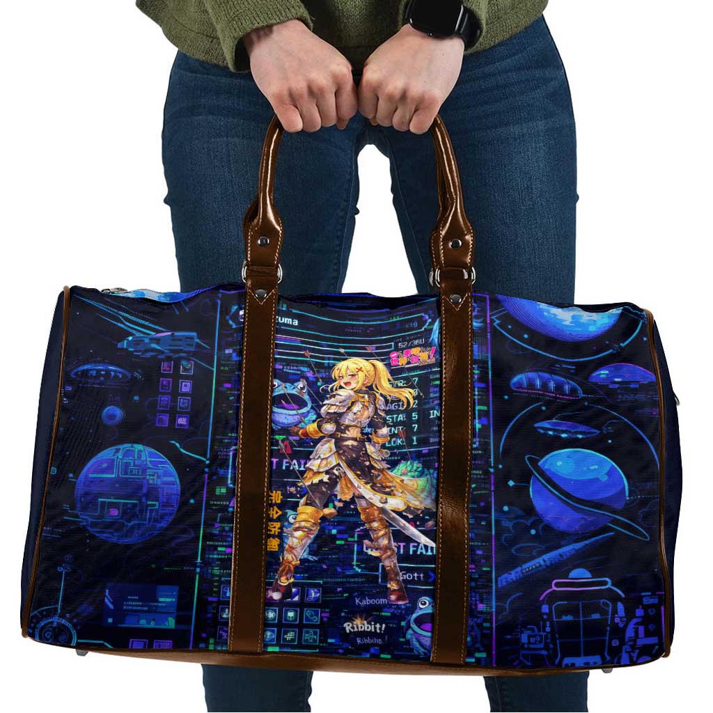 Darkness Lalatina Travel Bag Retro Anime RPG Interface Style