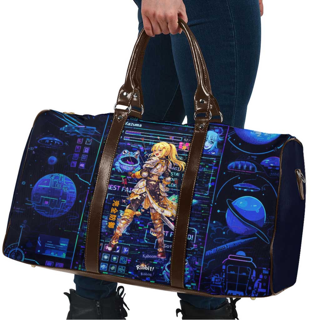 Darkness Lalatina Travel Bag Retro Anime RPG Interface Style