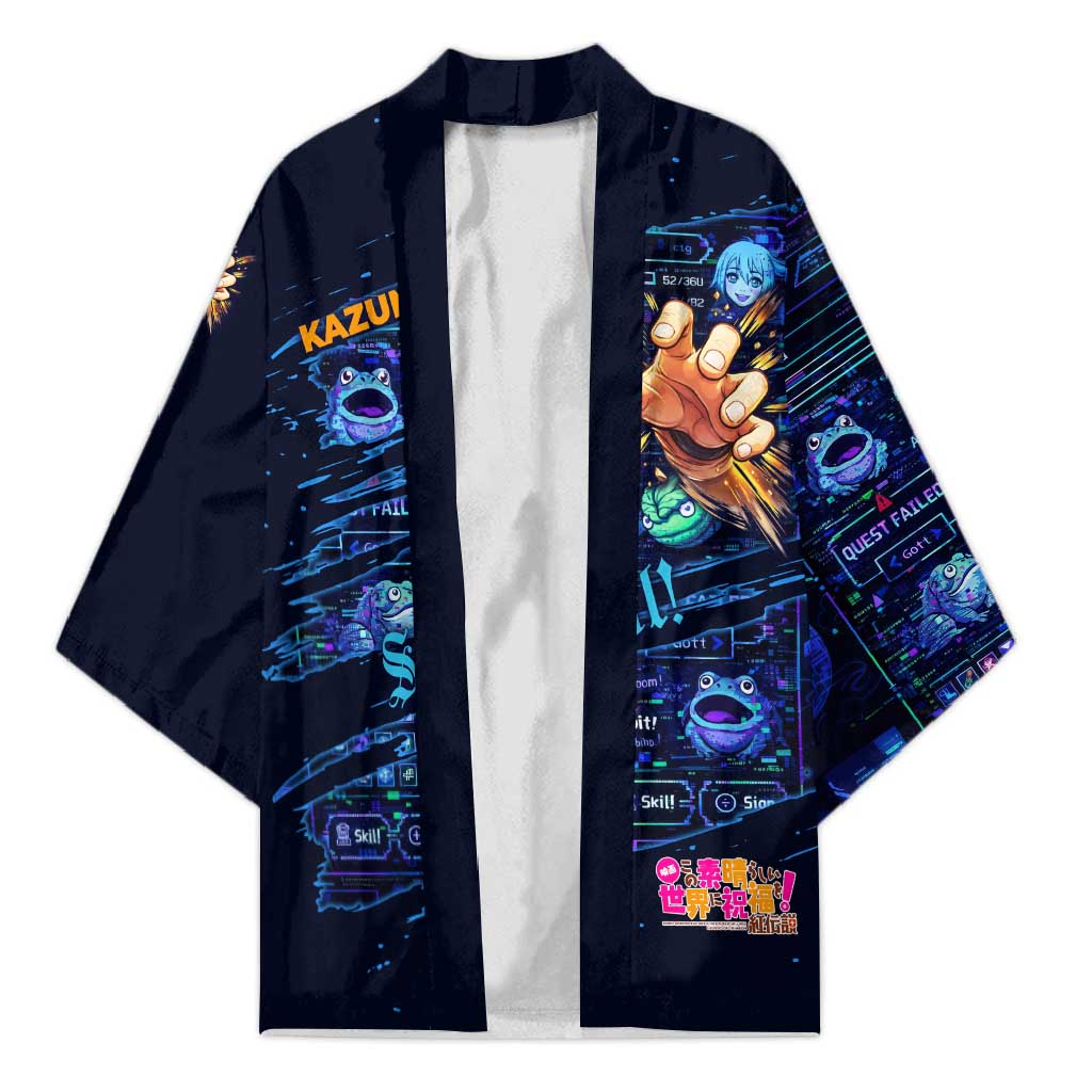 Kazuma Steal Skill Kimono Retro Anime RPG Interface Style
