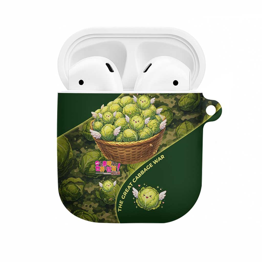 The Great Cabbage War AirPods Case Whimsical Fantasy Game Art Style