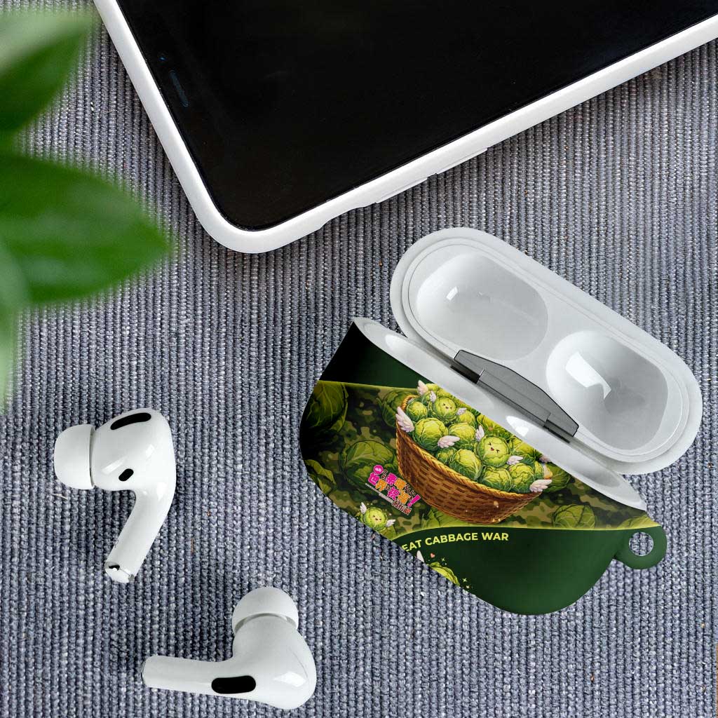 The Great Cabbage War AirPods Case Whimsical Fantasy Game Art Style