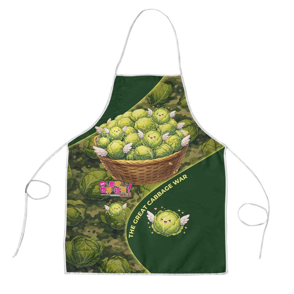 The Great Cabbage War Apron Whimsical Fantasy Game Art Style
