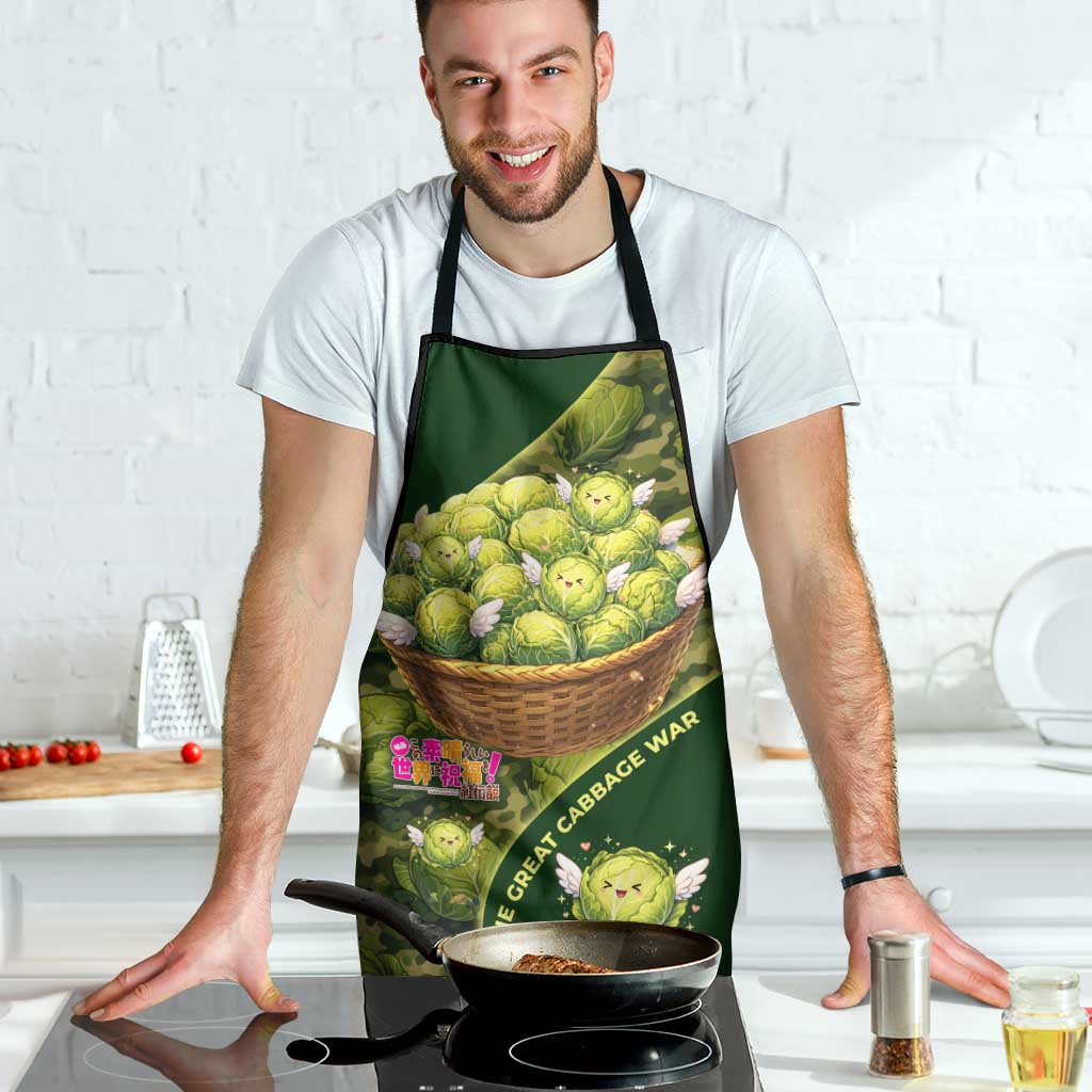 The Great Cabbage War Apron Whimsical Fantasy Game Art Style