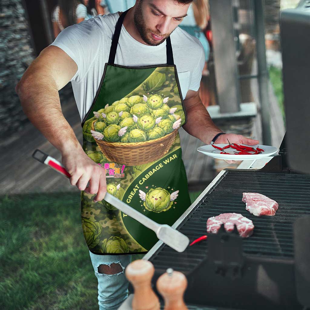 The Great Cabbage War Apron Whimsical Fantasy Game Art Style