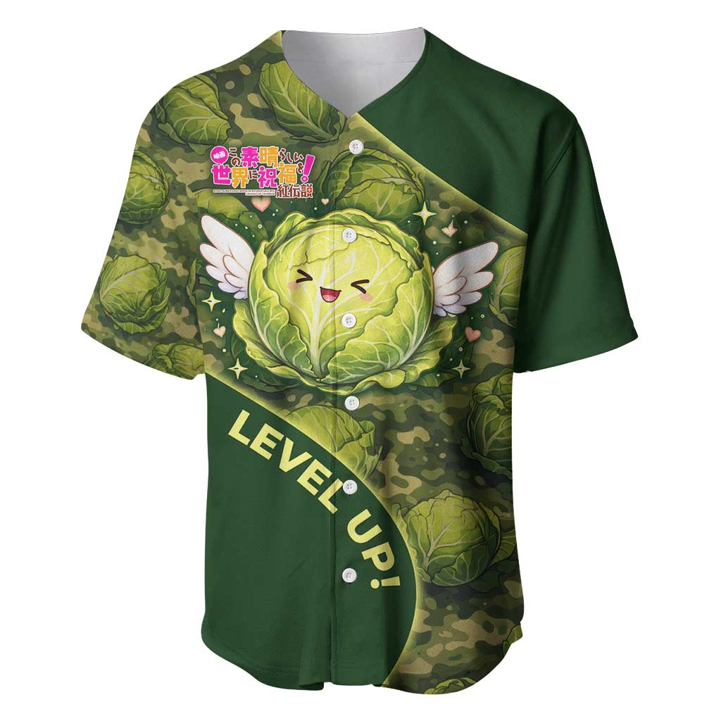 The Great Cabbage War Baseball Jersey Whimsical Fantasy Game Art Style