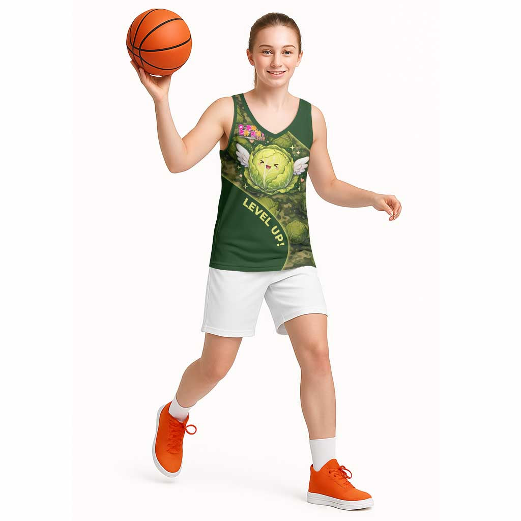 The Great Cabbage War Basketball Jersey Whimsical Fantasy Game Art Style